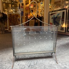 Porta riviste ottone usato  Siena