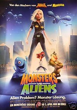 Monsters aliens filmplakat gebraucht kaufen  Ahlen-Vorhelm