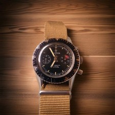 Vintage Croton Chronomaster Aviator Sea Diver Mostrador Preto - LEIA  comprar usado Vintage Croton Chronomaster Aviator Sea Diver Mostrador Preto - LEIA  comprar usado  Enviando para Brazil