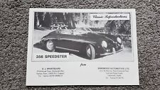 Sportscars porsche 356 for sale  NUNEATON