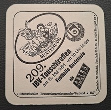 Bierdeckel ibv tauschtreffen gebraucht kaufen  Spenge