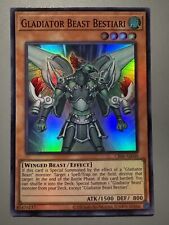 YUGIOH GLADIATOR BEAST BESTIARI ÁSIA EDIÇÃO INGLESA CR06-AE048 SUPER RARO comprar usado  Enviando para Brazil