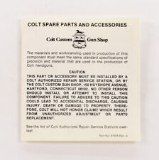 Repuestos y accesorios Colt. Número de pieza 91976 Rev. A segunda mano  Embacar hacia Mexico