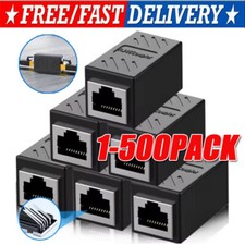 Usado, Lote de adaptador de cabo de rede RJ45 acoplador em linha Cat7 Cat6 Cat5e Cat5 Ethernet LAN  comprar usado  Enviando para Brazil