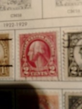 Selo postal raro de 1922 a 1929 2 centavos George Washington comprar usado  Enviando para Brazil