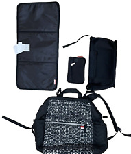 Mochila Skidaddle By SKIP HOP Bolsa de Fraldas com Trocador Preto e Branco comprar usado  Enviando para Brazil