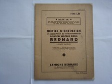 Moteur diesel bernard d'occasion  Maintenon