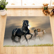 Tapete antiderrapante para porta de banheiro Running Horses para piso cozinha interna tapetes de banheira comprar usado  Enviando para Brazil