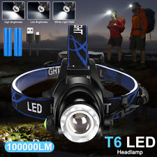 350000lm headlamp rechargeable for sale  TAMWORTH