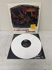 Nirvana – MTV Unplugged in New York – RARE Original White Vinyl LP album 1994 comprar usado  Enviando para Brazil