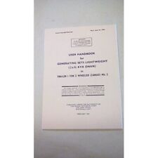User handbook generator for sale  YORK