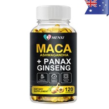 Cápsulas orgânicas pretas vermelhas amarelas MACA ROOT para homens e mulheres 120 comprimidos 10000mg au comprar usado  Enviando para Brazil