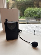 Qtx headset microphone for sale  LONDON