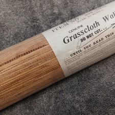 Vtg grasscloth wallpaper for sale  Canton