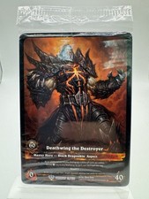 World of Warcraft TCG Twilight Extended Art Promo Deathwing the Destroyer Selado, usado comprar usado  Enviando para Brazil