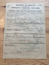 Wwii 1944 emergency for sale  IPSWICH