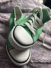Ladies green plimsoles for sale  WATERLOOVILLE
