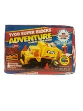 Vintage Tyco Super Blocks Adventure Road Builders Series com Ação Motorizada 1989 comprar usado  Enviando para Brazil