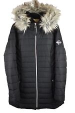 Hollister black parka for sale  SITTINGBOURNE