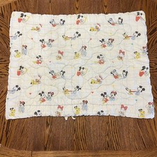 Edredom Vintage Dundee Disney Baby Mickey Minnie Pluto Margarida Donald Baby EUA  comprar usado  Enviando para Brazil