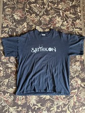 Usado, Camisa 1997 Vintage Logotipo Satyricon Black Metal Mayhem Darkthrone Emperor GG comprar usado  Enviando para Brazil