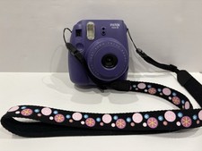 Câmera de Filme Instantânea Fujifilm Instax Mini 8 (Uva) com Alça e Filme (leia) TESTADO comprar usado  Enviando para Brazil