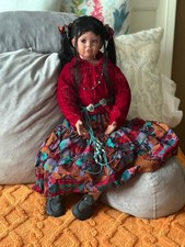 Vintage porcelain doll for sale  Wake Forest