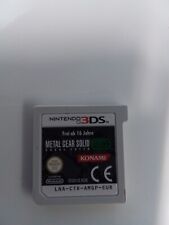 Metal Gear Solid 3D Snake Eater Nintendo 3DS jogo PAL Reino Unido comprar usado  Enviando para Brazil