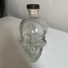 Glass skull bottle for sale  NEWTON AYCLIFFE
