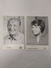 Autographe bourvil pierrette d'occasion  Meximieux