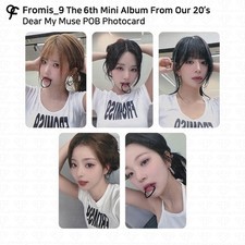 Cartão fotográfico POB KPOP K-POP Fromis_9 The 6th Mini Album Fromis's DearMyMuse comprar usado  Enviando para Brazil