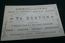 Ancienne carte etablissement d'occasion  Brissac-Quincé