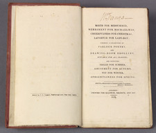Parlour poetry 1823 for sale  ASCOT