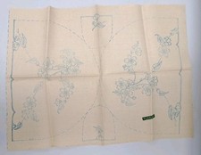 Vintage linen stamped for sale  STAFFORD