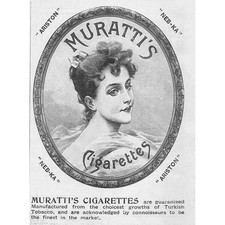 Muratti cigarettes victorian d'occasion  Expédié en Belgium