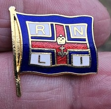 Enamelled badge rnli for sale  IPSWICH