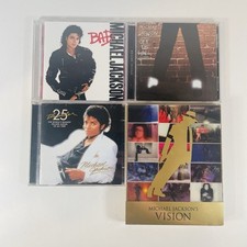 Michael Jackson 4 CD/DVD Lot: Vision, Thriller 25 (CD/DVD) Bad, Off The Wall, usado comprar usado  Enviando para Brazil