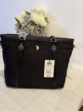 Usado, Bolsa de compras preta Polo Assn US BESTSELLER NOVA COM ETIQUETAS comprar usado  Enviando para Brazil