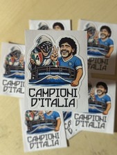 Adesivi stickers napoli usato  Acerra