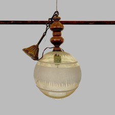 Lampadario boccia vetro usato  Ferrara