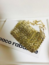 Bolsa de ombro Paco Rabanne pequena corrente em ouro usada em bom estado comprar usado  Enviando para Brazil