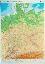 Landkarte deutschland physisch gebraucht kaufen  Berlin