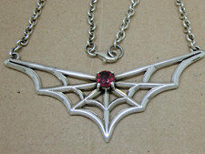 Spinnennetz halskette collier gebraucht kaufen  Hannover