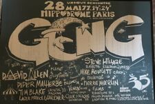 AFFICHETTE GONG.28 MAI 1977.HIPPODROME DE PANTIN. na sprzedaż  Wysyłka do Poland