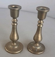 Miniature brass candlestick for sale  LLANELLI