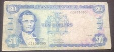 Banconota jamaica dollari usato  Ruvo di Puglia