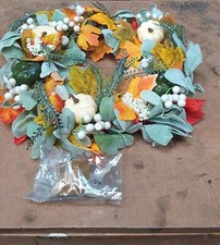 Harvest wreath front for sale  GLOSSOP