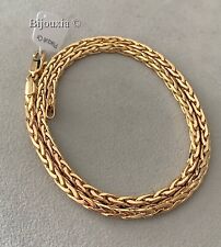 Collier maille palmier d'occasion  Alès