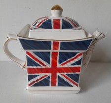 Union jack teapot for sale  ROTHERHAM