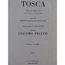 Piano cantor italiano inglês ópera Giacomo Puccini Tosca comprar usado  Enviando para Brazil